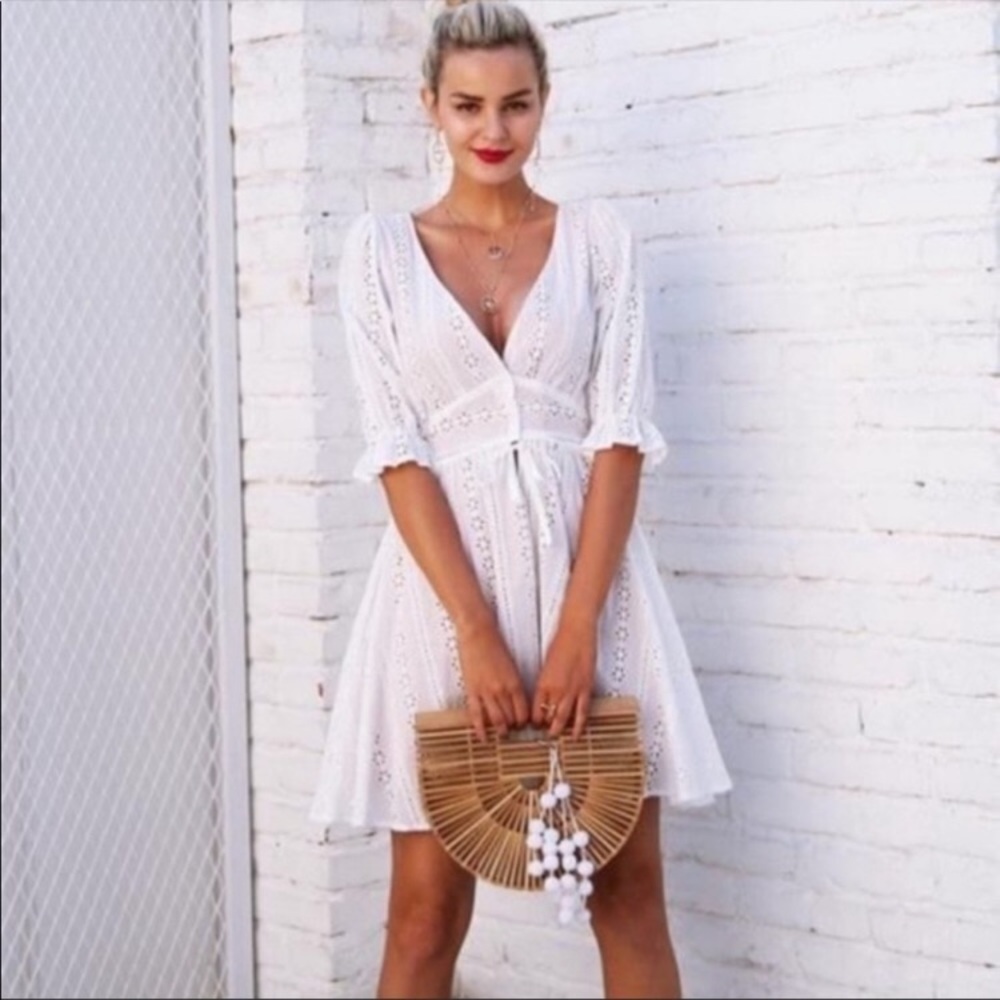 For Love & Lemons Eyelet Dress